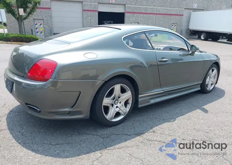 2005 Bentley Continental Gt из США, поврежденный, VIN SCBCR63W45C024347
